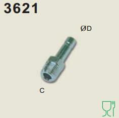 legris樂(lè)可利帶尾管直接頭3621 legris legris閥門