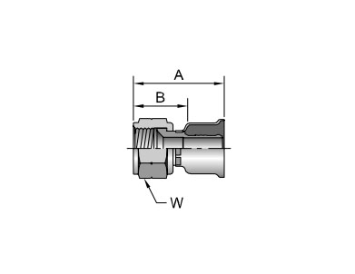 Parker膠管派克膠管接頭26系列10826SAE 45?錐內螺紋 直接頭、parker球閥、PARKER卡套接頭